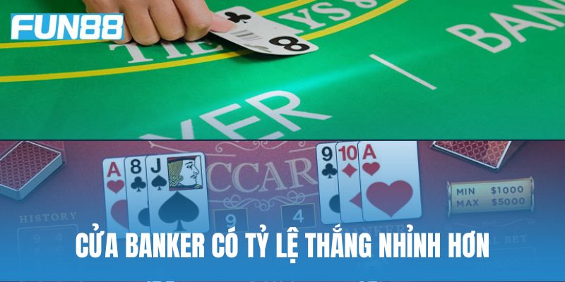 Cửa Banker có tỷ lệ thắng nhỉnh hơn