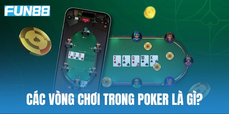 Các vòng chơi trong poker là gì?