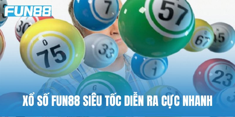 Mỗi kỳ quay của xổ số siêu tốc chỉ cách nhau khoảng 3–5 phút